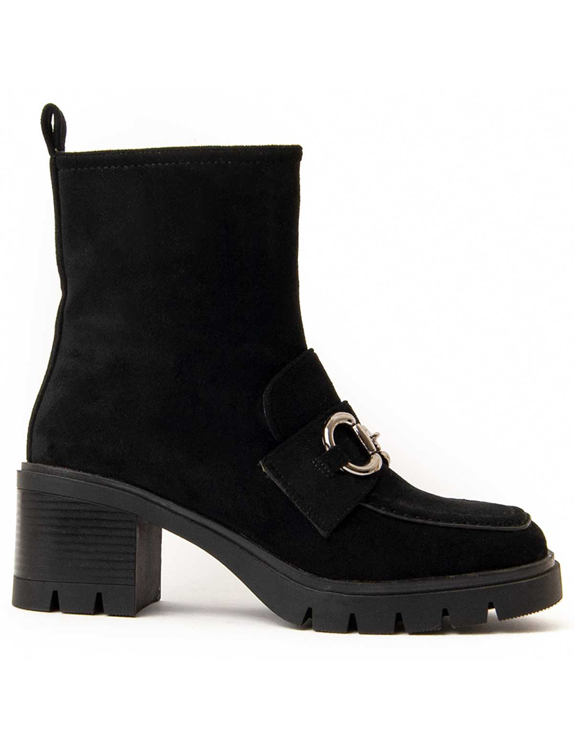 Botins com Salto Senhora Preto