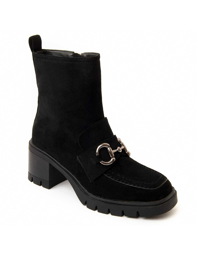 Botins com Salto Senhora Preto