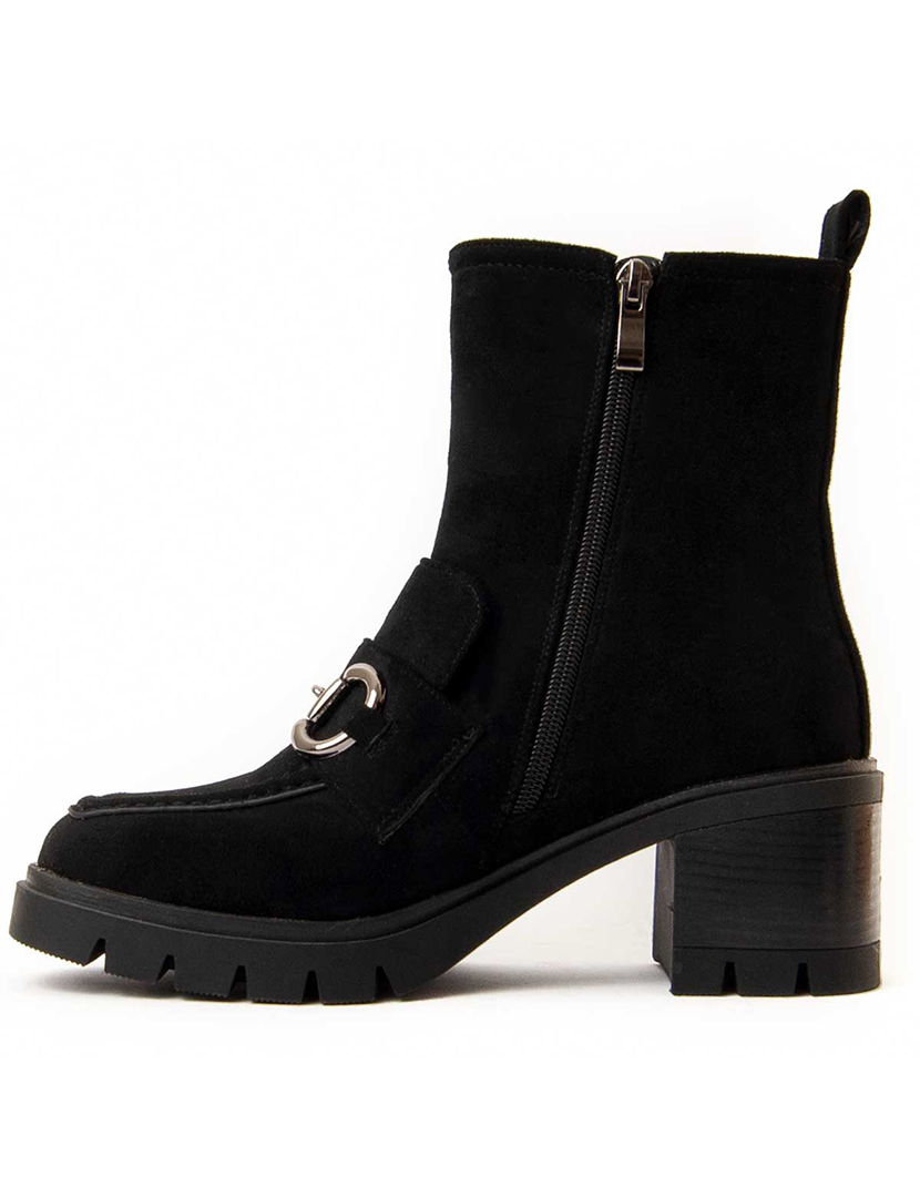 Botins com Salto Senhora Preto