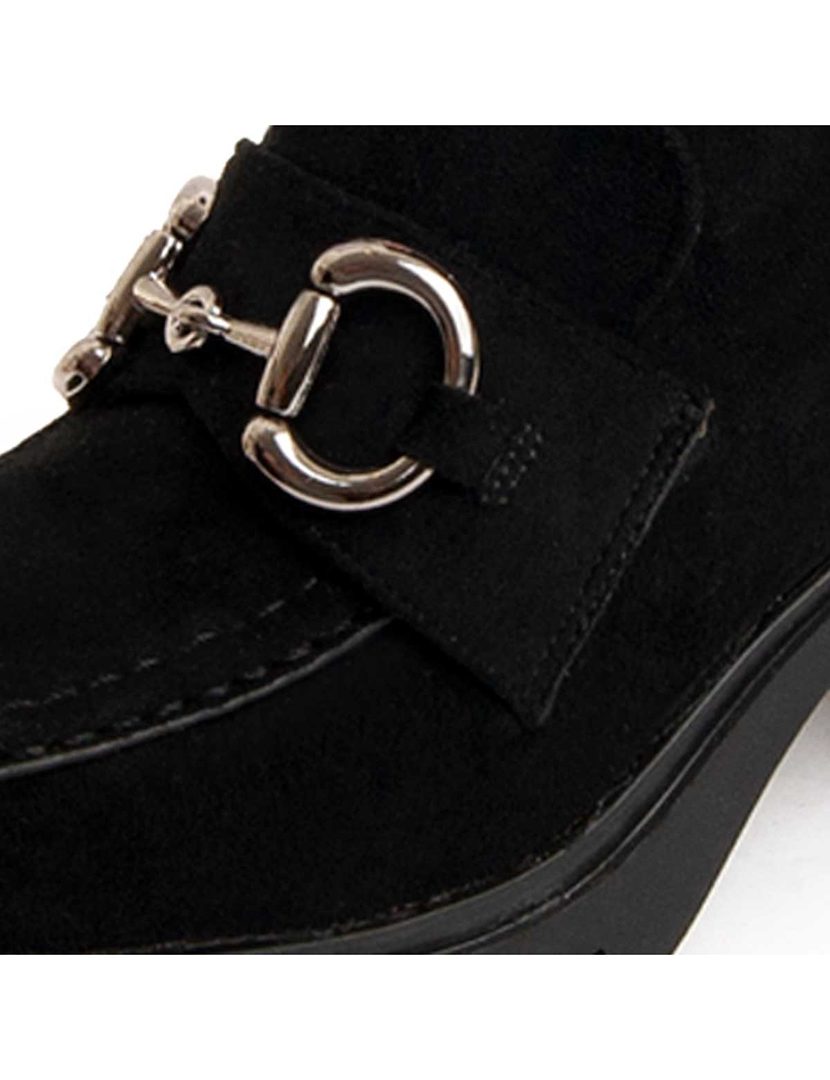 Botins com Salto Senhora Preto
