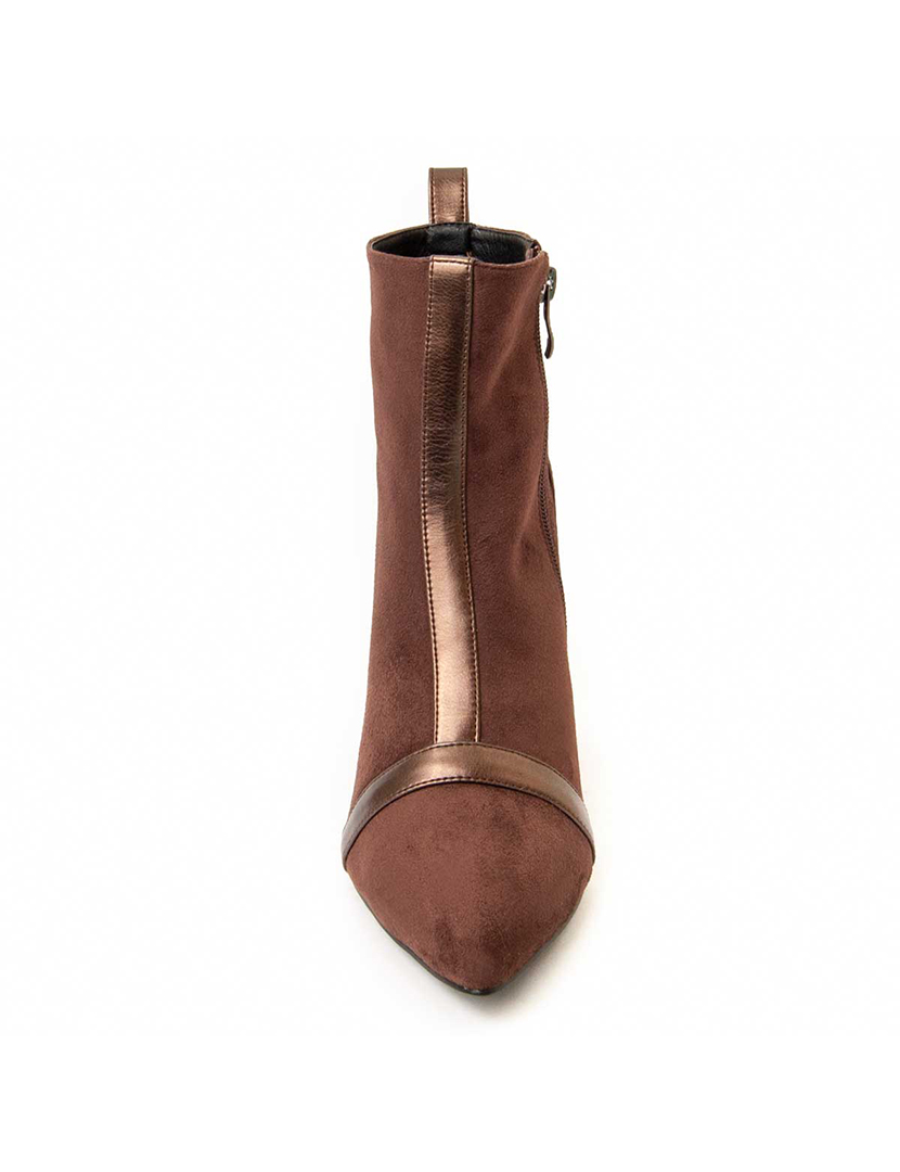 Botins com Salto Senhora Castanho