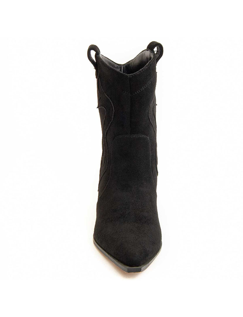 Botins com Salto Senhora Preto