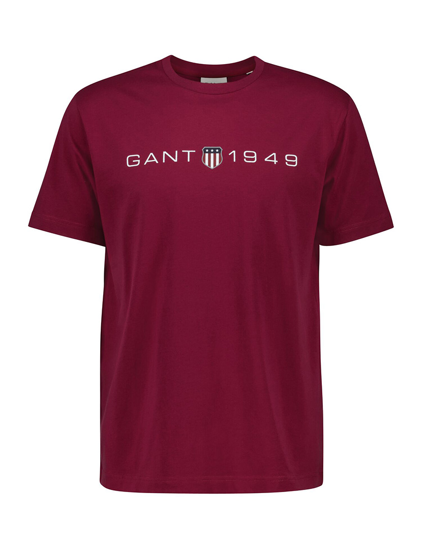 T-Shirt Gráfica Printed Vermelho