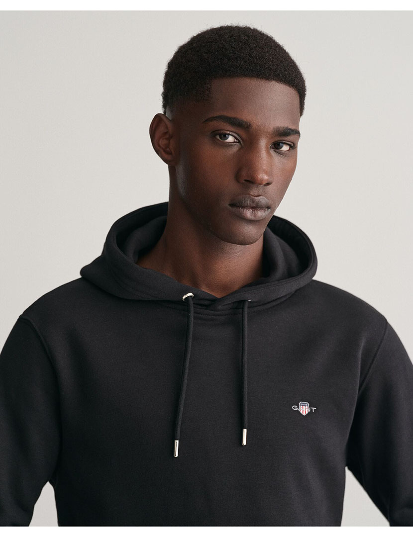 Sweatshirt Shield Logo Preto