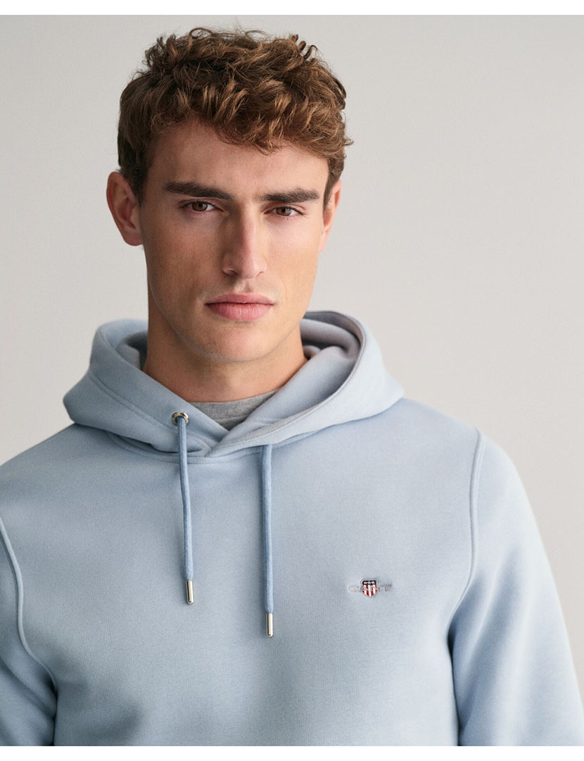 Sweatshirt Shield Logo Blue