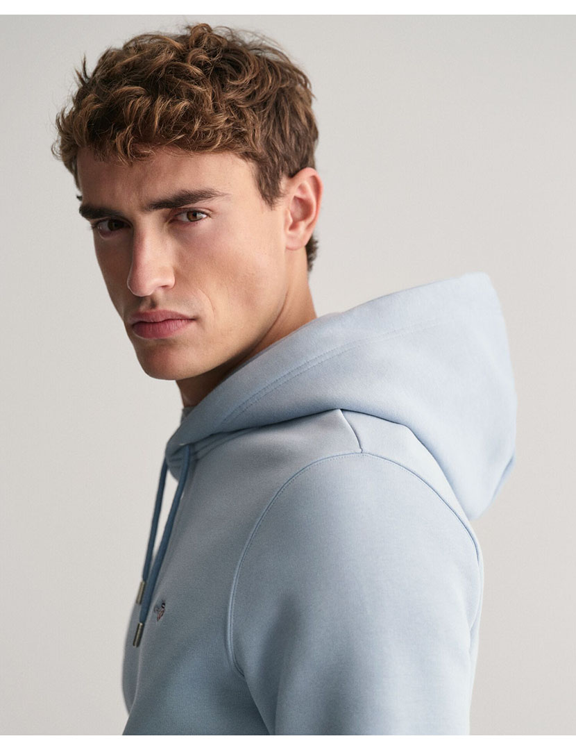 Sweatshirt Shield Logo Azul