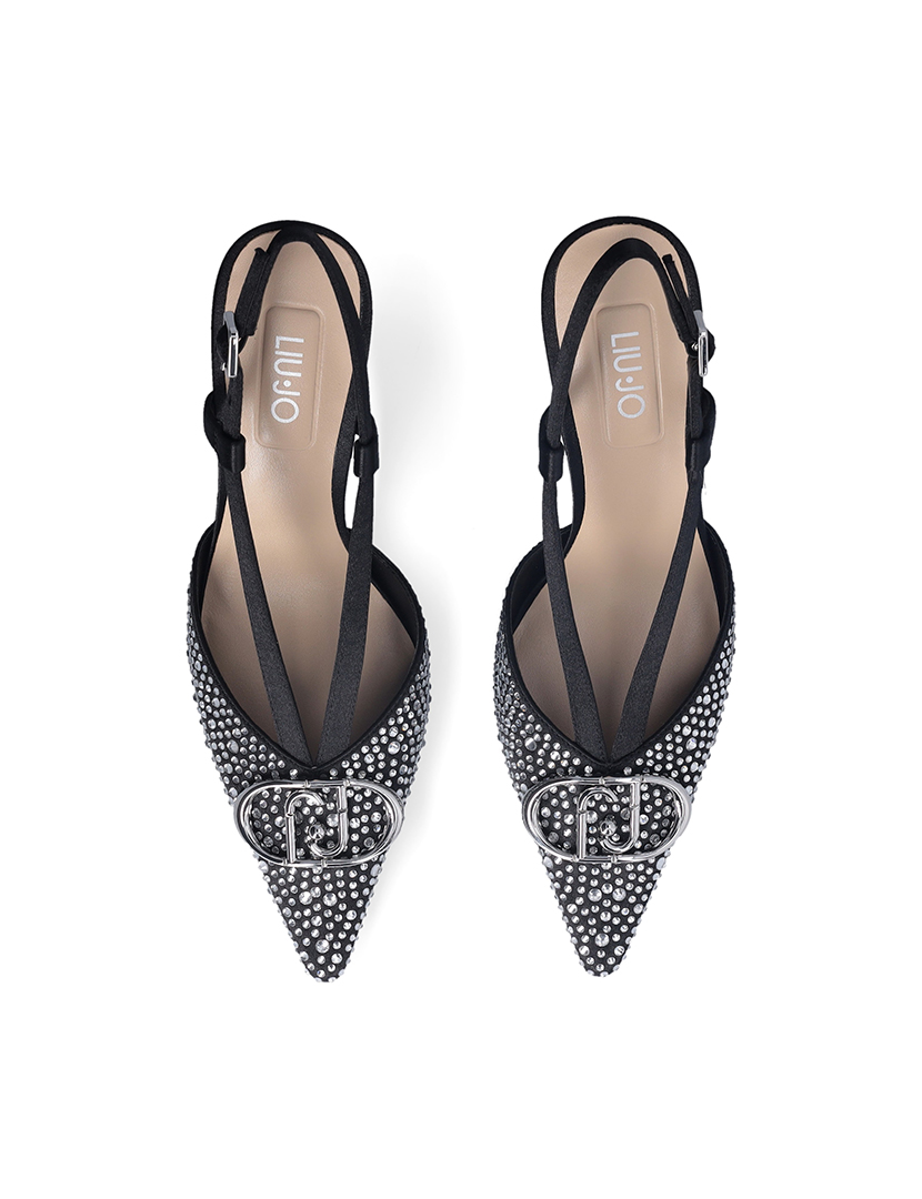 Sapatos com salto Senhora Preto