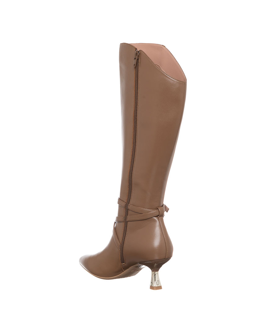 Botas Salto Alto Senhora Biscoito