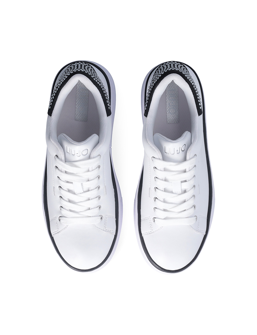 Ténis Senhora Branco e Preto