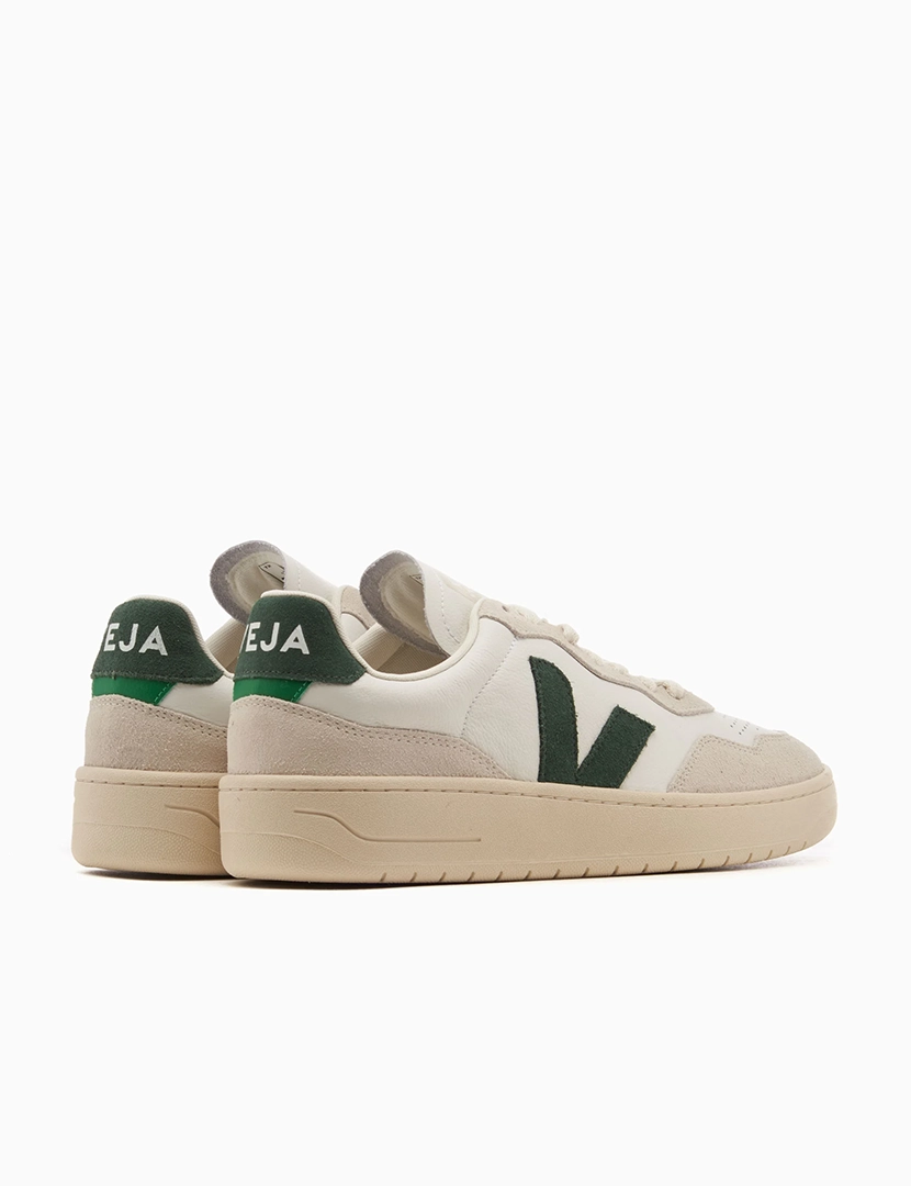 Ténis V-90 Branco-Verde