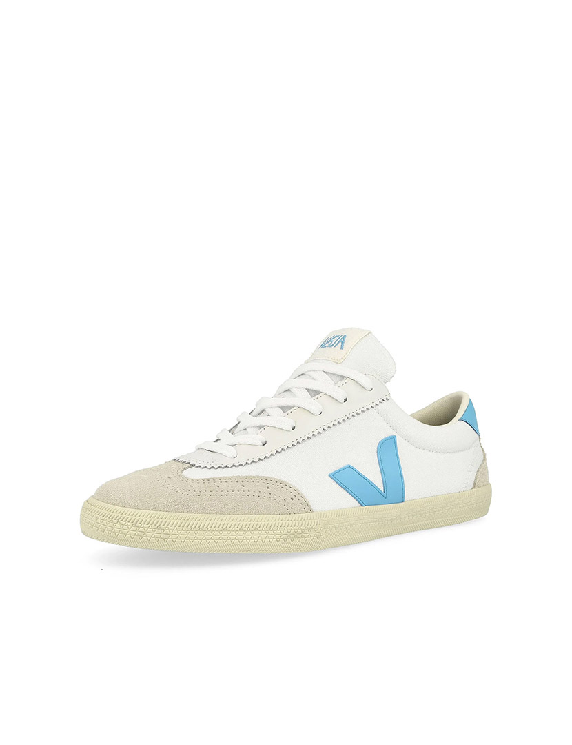 Ténis Volley Canvas Branco-Azul