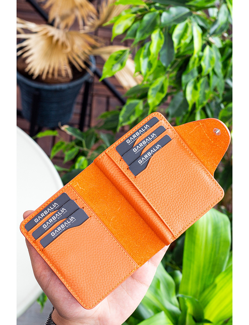 Porta-cartões Luzern Laranja