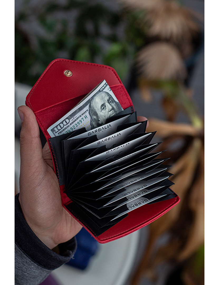 Carteira Senhora Lviv Vermelho