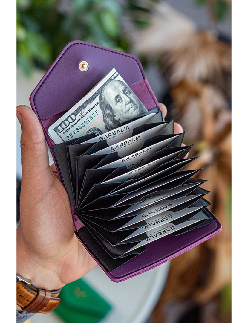 Carteira Senhora Lviv Roxo