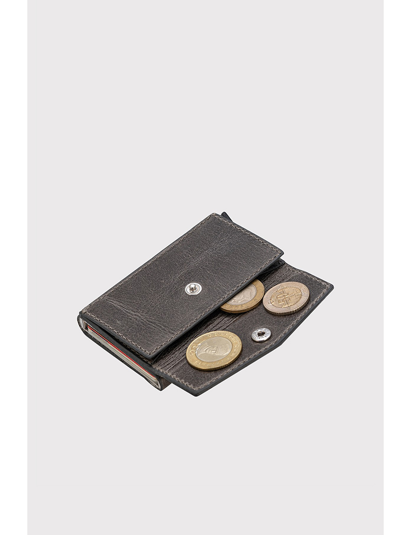 Porta-cartões Pera Castanho