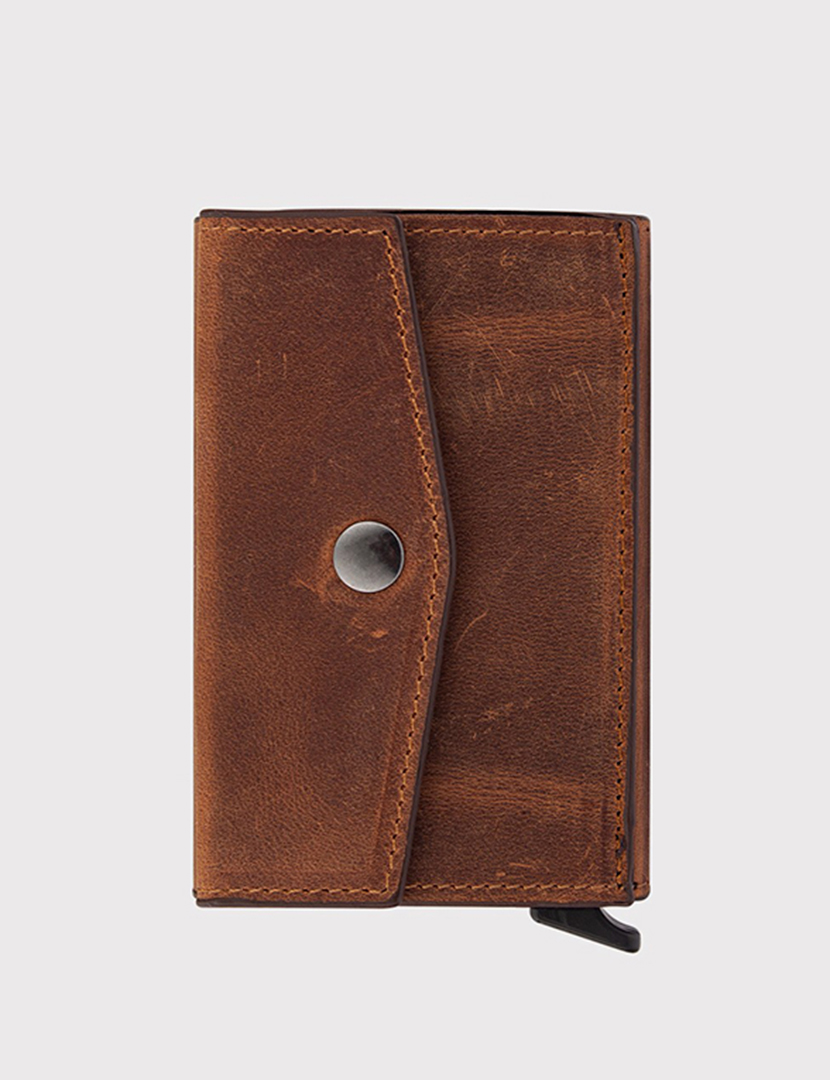 Porta-cartões Porto Castanho