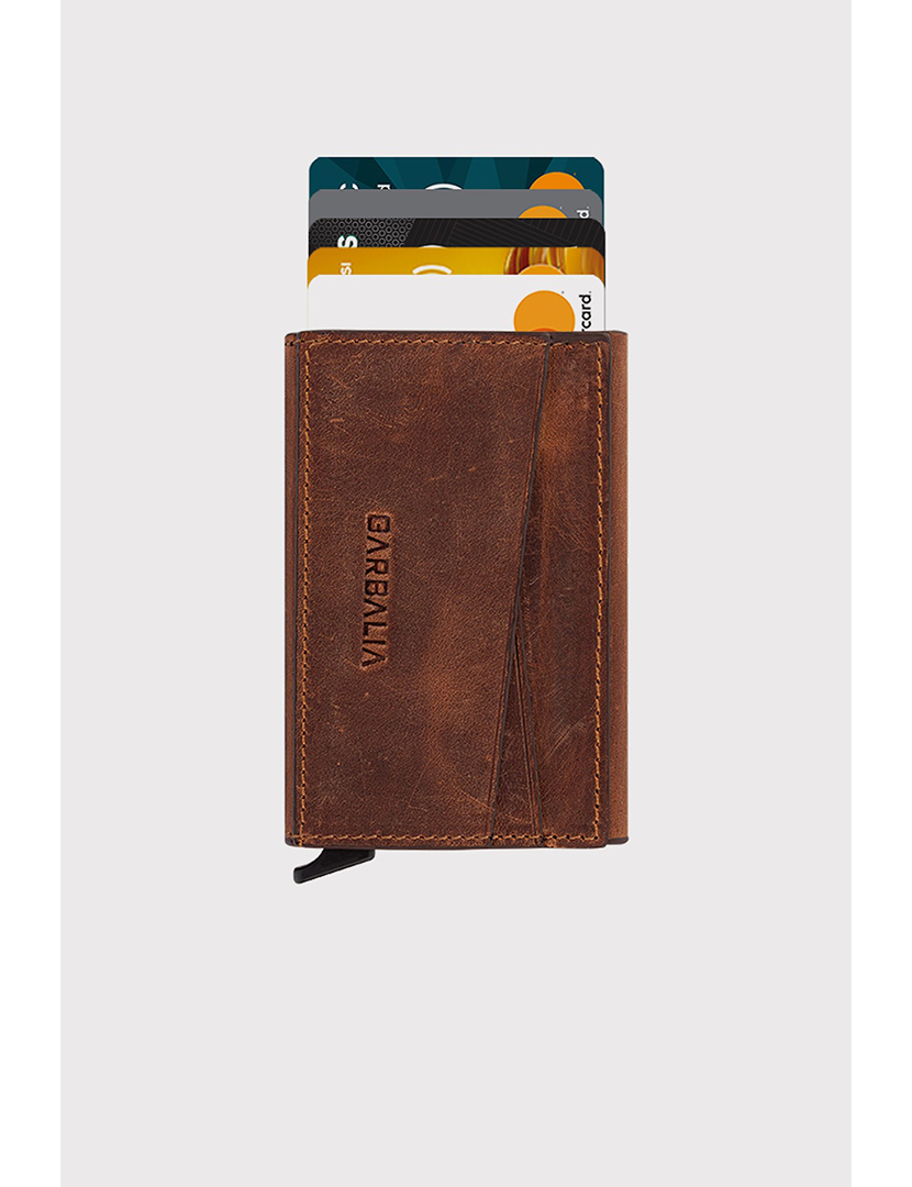 Porta-cartões Porto Castanho