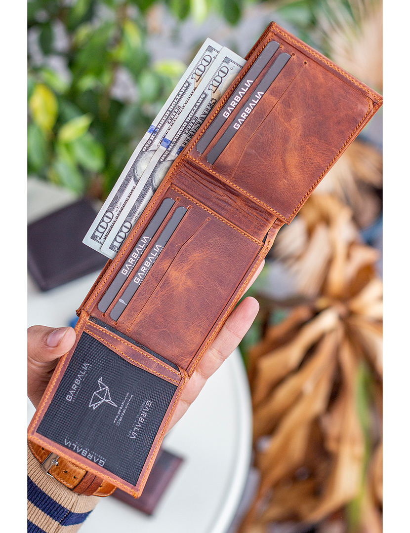 Porta-cartões Porto Castanho