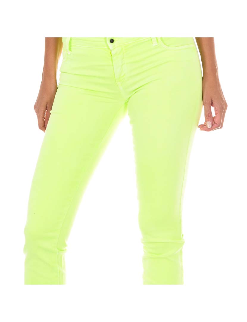 Calças Ganga Senhora Amarelo Florescente