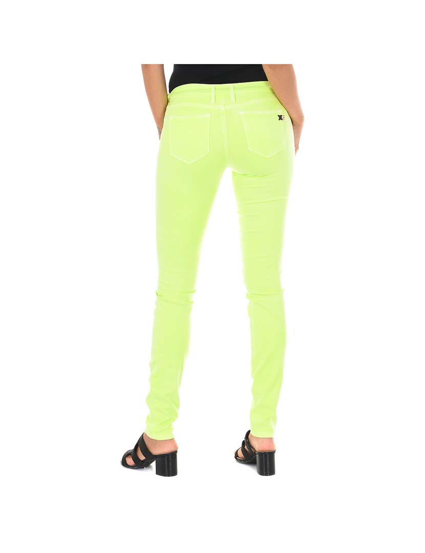 Calças Ganga Senhora Amarelo Florescente