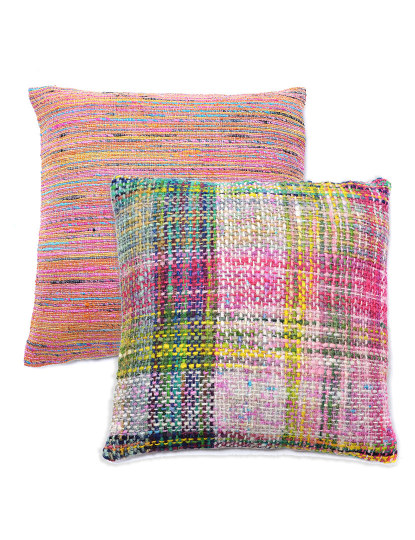 Capa de Almofada Entrelaçado Hippie Chic