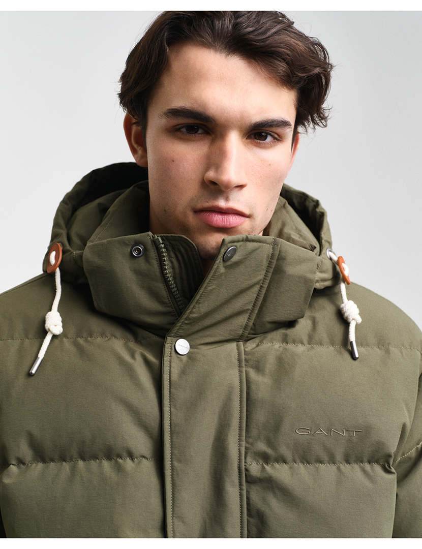 Blusão acolchoado Verde