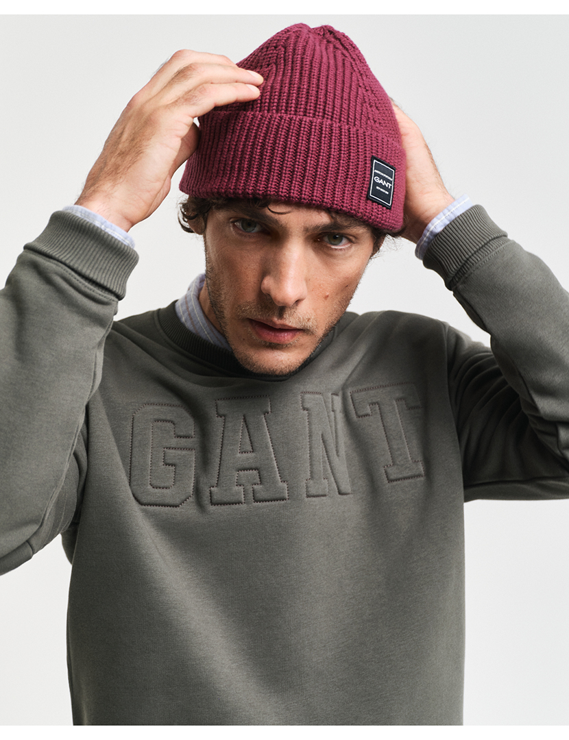 Sweatshirt Embossed Verde Escuro