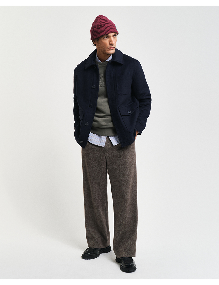 Sweatshirt Embossed Verde Escuro