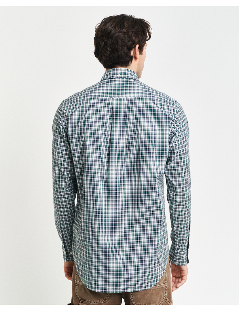 Camisa Xadrez Regular Fit Verde