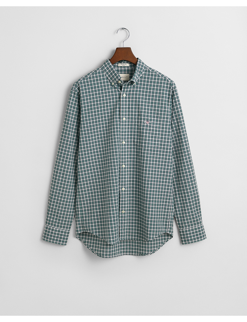 Camisa Xadrez Regular Fit Verde