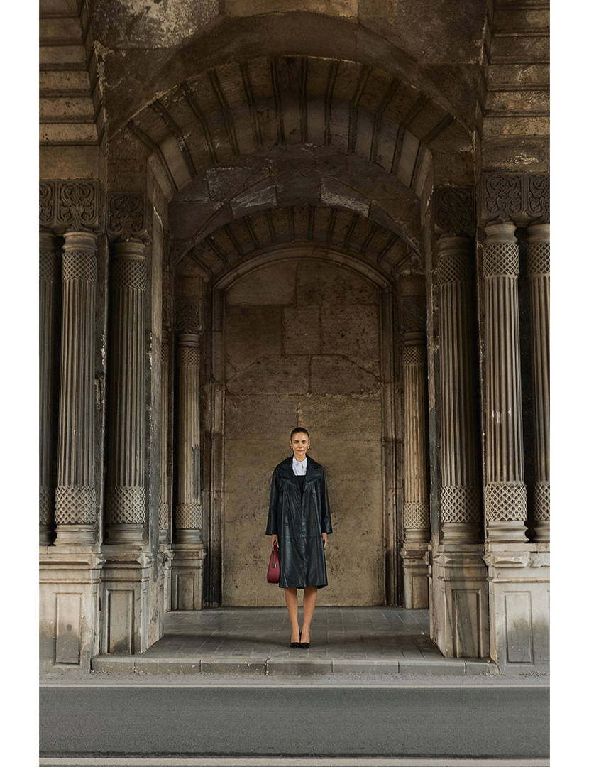 Mala Ombro Senhora Riviera Vermelho