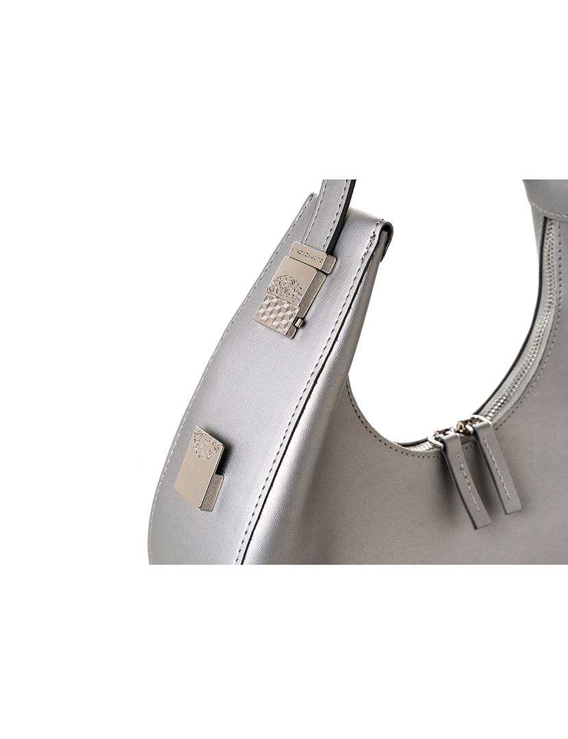 Mala Ombro Senhora Riviera Prateado