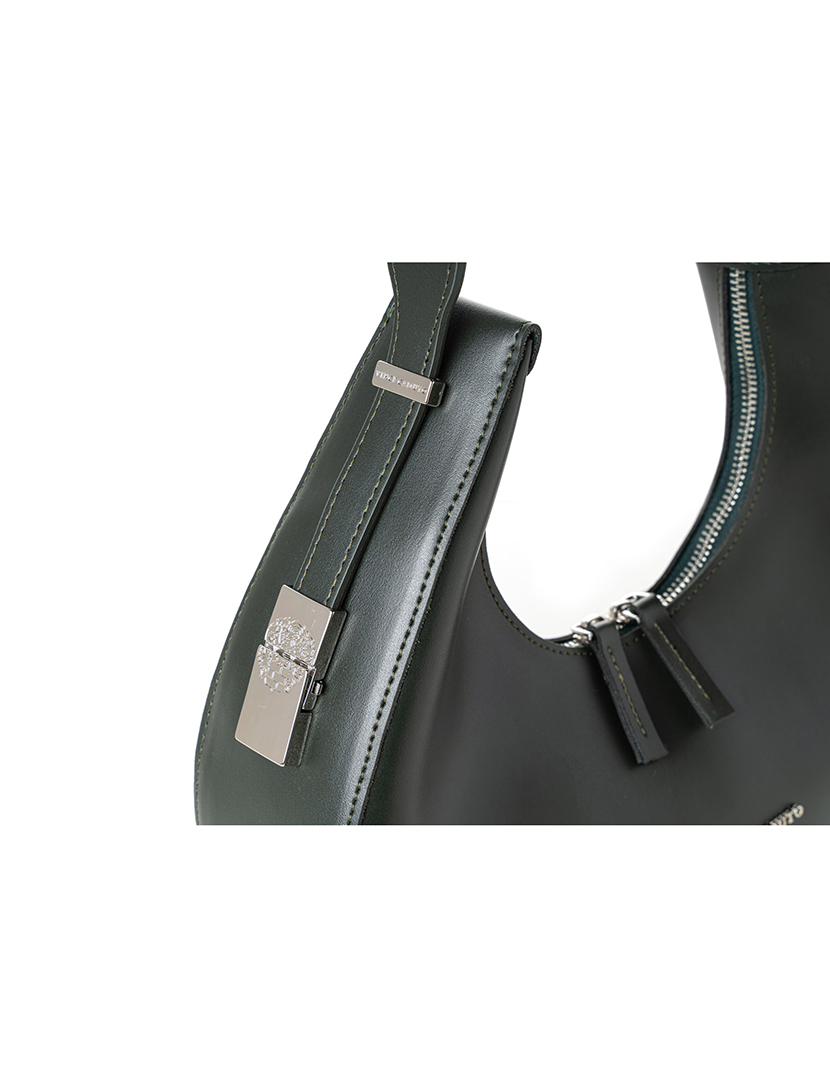 Mala Ombro Senhora Riviera Verde Escuro