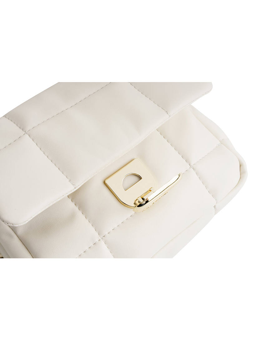 Mala Ombro Senhora Bologna Bege