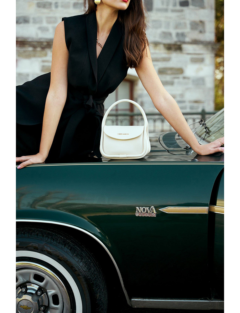 Mala de Mão Senhora Como Bege