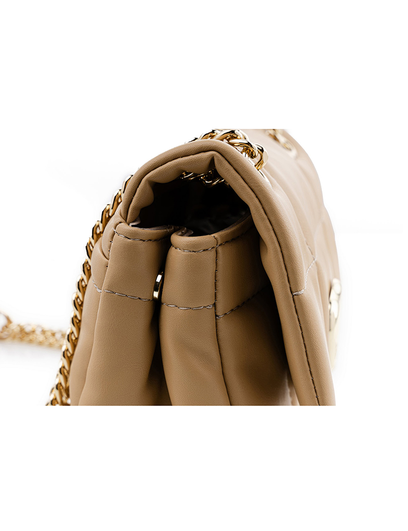 Mala Ombro Senhora Bologna Castanho