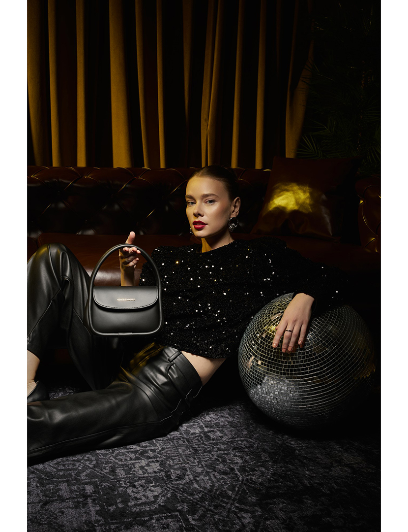 Mala de Mão Senhora Como Preto