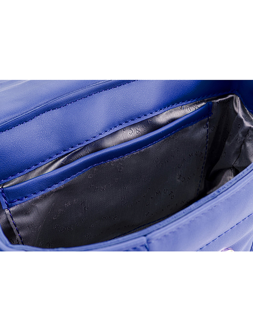 Mala Ombro Senhora Bologna Sax Azul