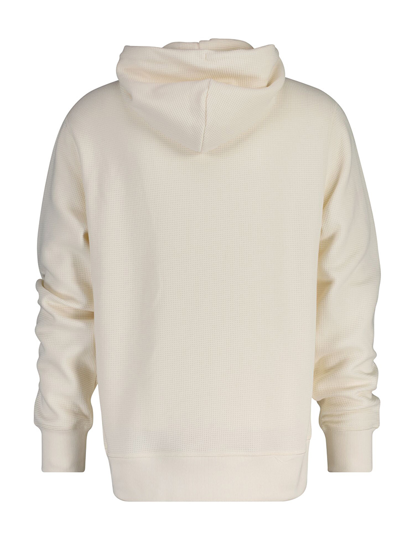 Sweatshirt Waffle Textured Bege