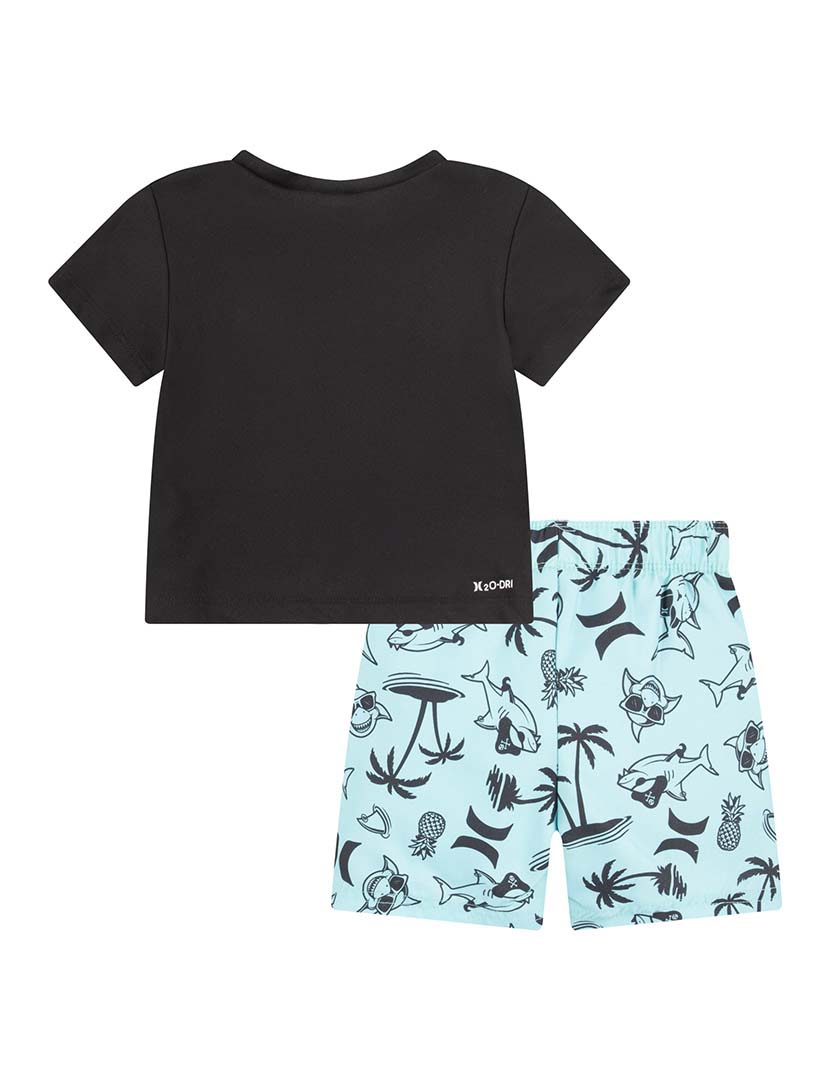 Conjunto Pijama Menino Preto e Verde