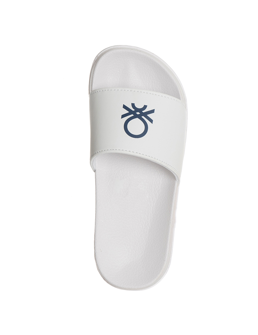 Chinelos Criança Branco e Azul