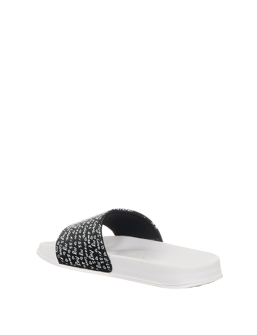 Chinelos Criança Branco e Preto