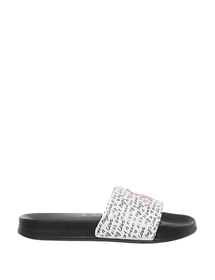 Chinelos Criança Preto e Branco