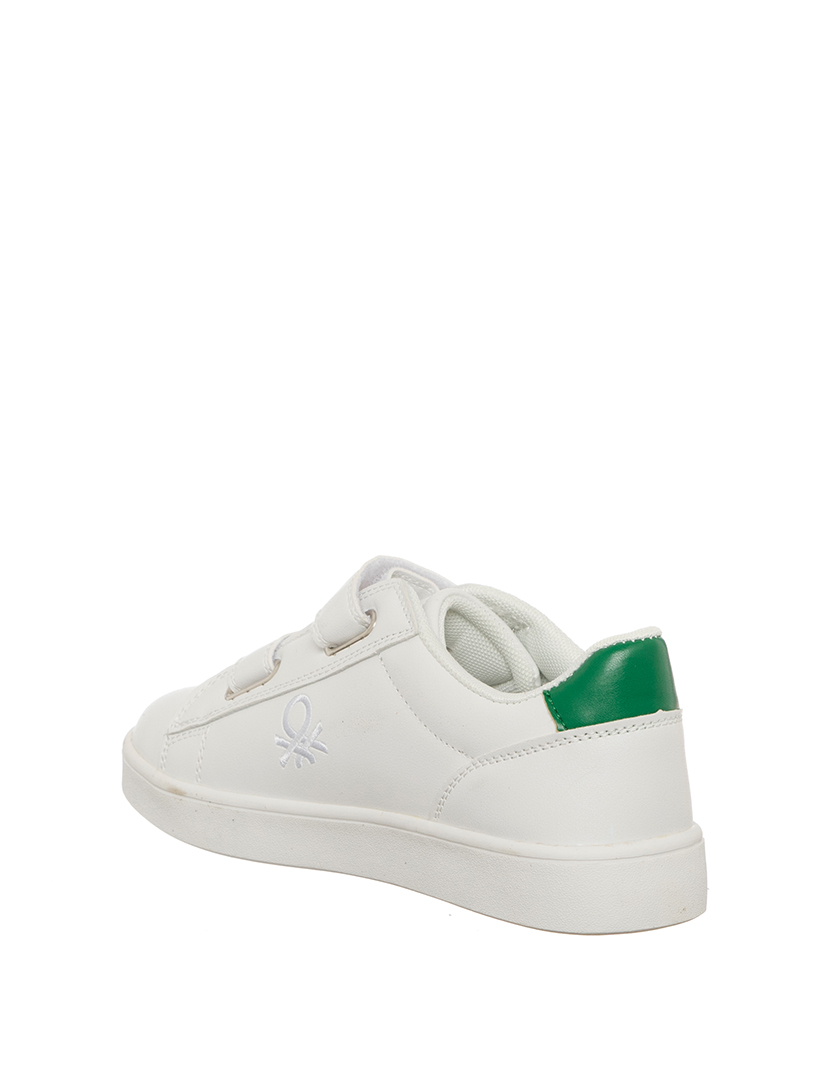 Ténis Criança Branco e Verde