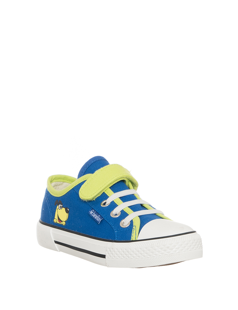 Ténis Criança Azul e Amarelo