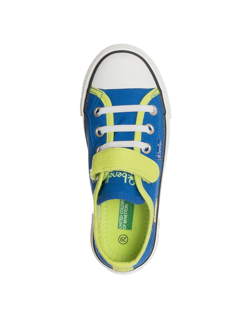 Ténis Criança Azul e Amarelo