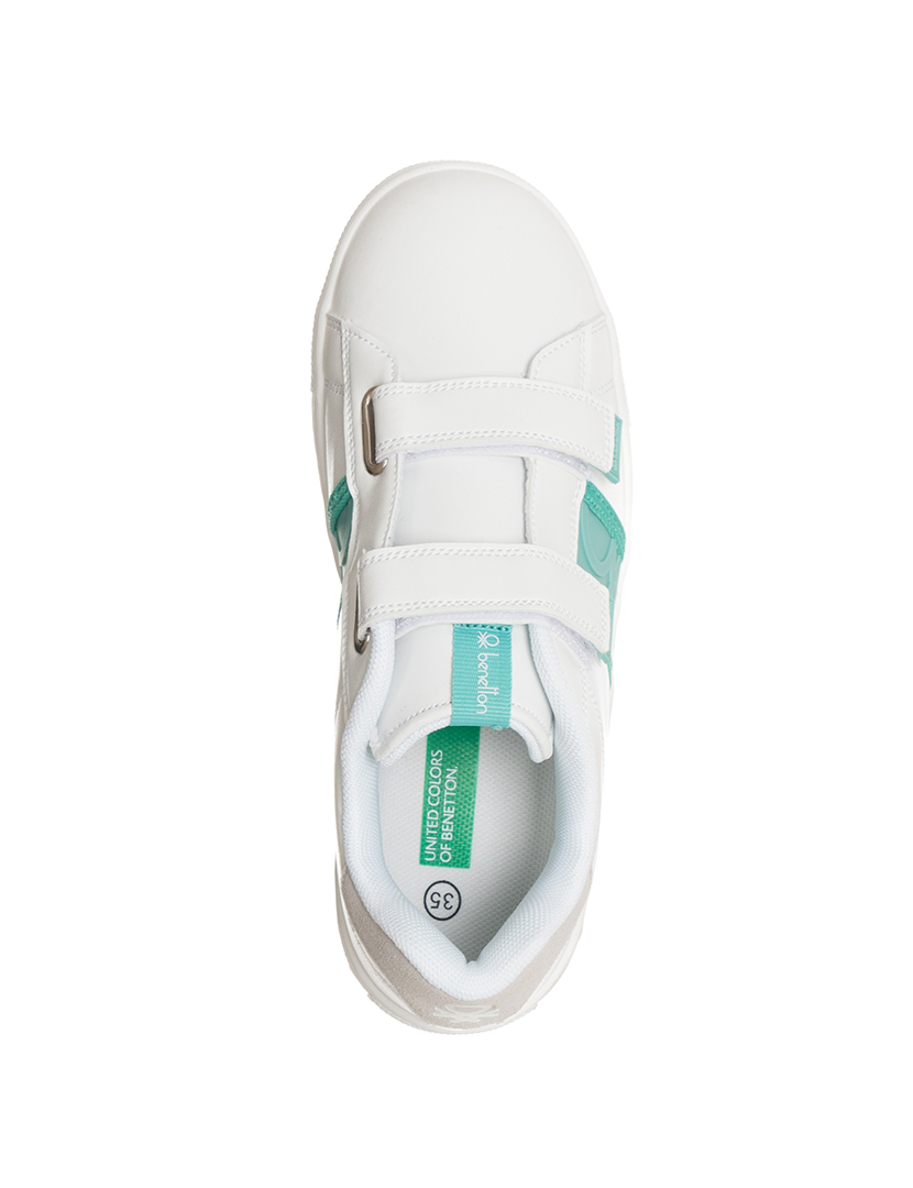 Ténis Criança Branco e Azul