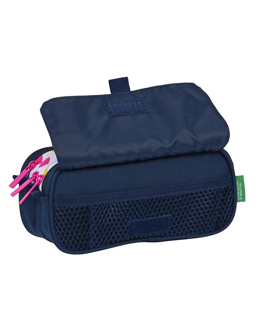 Mala Escolar Love Azul Marinho