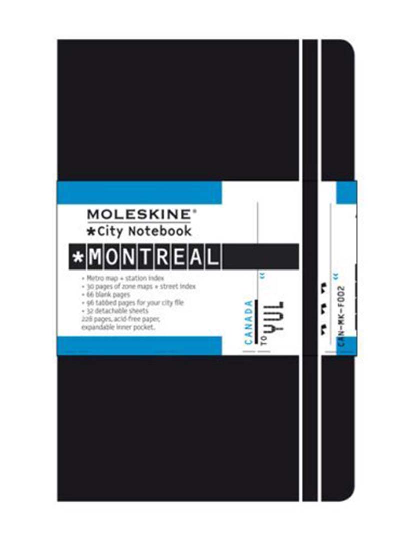 Caderno City Notebook Montreal 14.5x9.5x