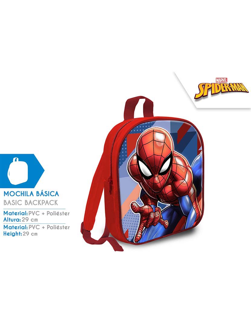 Mochila Spiderman 29 cm